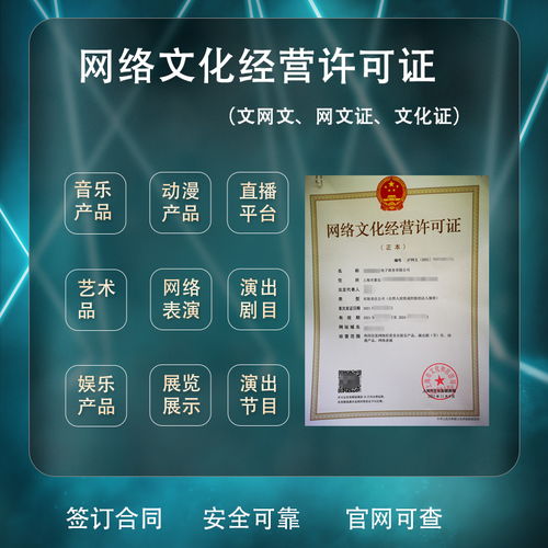 上海市网络文化经营许可审批审核标准